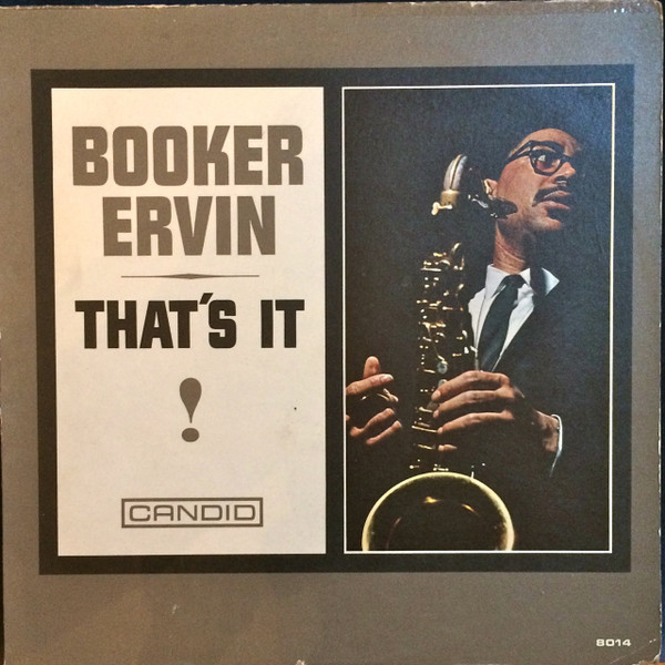 Ervin Booker — That's It!