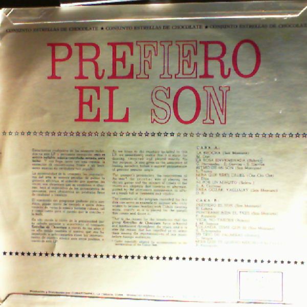 Estrellas de chocolate — Prefiero el son