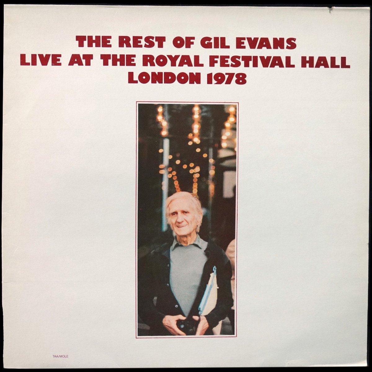 Gil Evans — Rest Of Gil Evans Live At The Royal Festival Hall London 1978