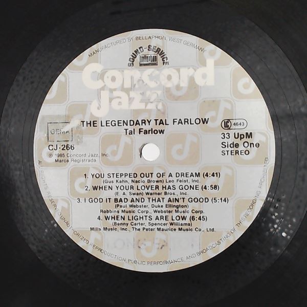 Farlow Tal — Legendary Farlow Tal