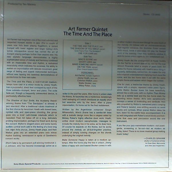 Farmer Art Quintet — Time And The Place