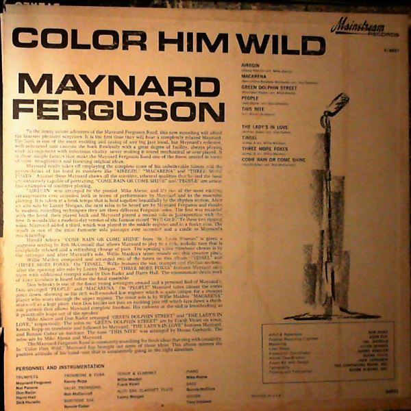 Ferguson Maynard — Color Him Wild