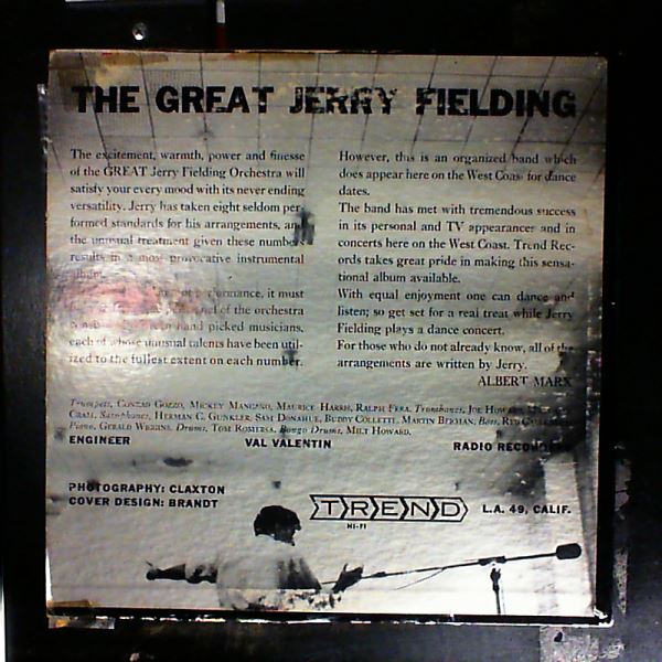 Fielding Jerry — Plays A Dance Concert