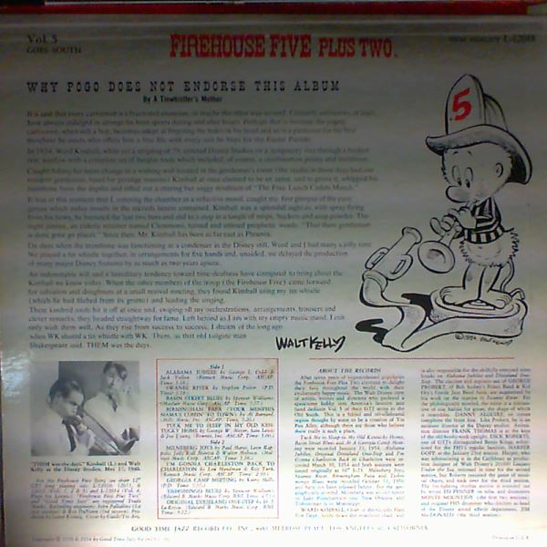 Firehouse Five Plus Two — Vol. 5: Goes South!