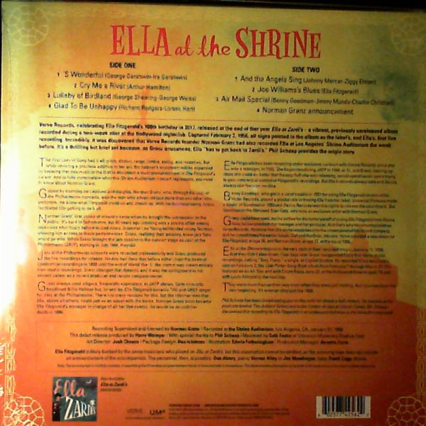 Fitzgerald Ella — Ella At The Shrine