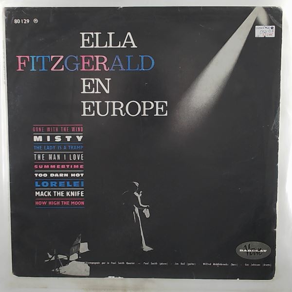 Fitzgerald Ella — Fitzgerald Ella En Europe