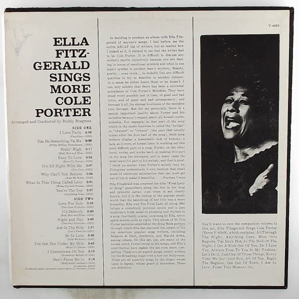 Fitzgerald Ella — Fitzgerald Ella Sings More Cole Porter