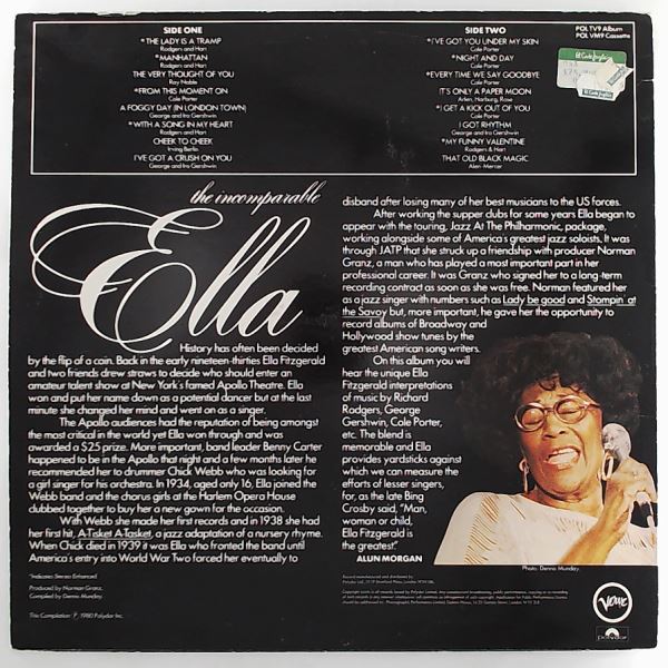 Fitzgerald Ella — Incomparable Ella