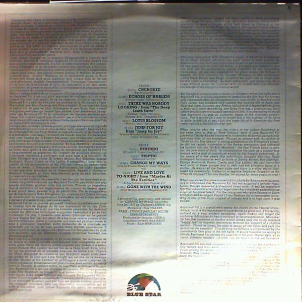 Fol Raymond — Echoes of harlem