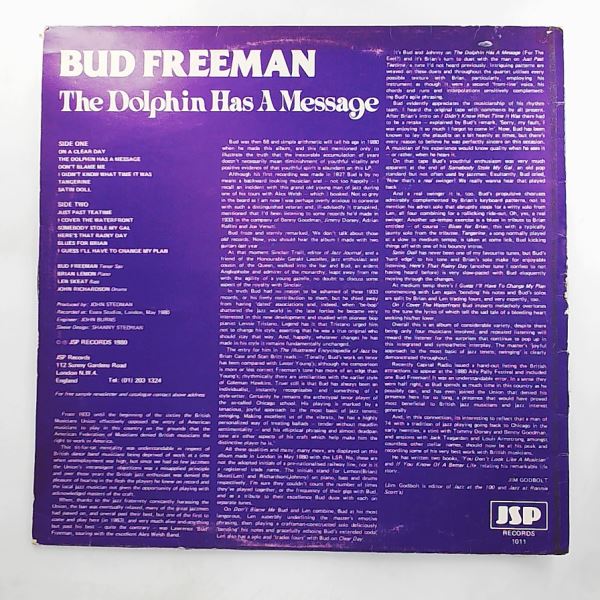 Freeman Bud — Dolphin Has A Message