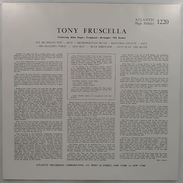Fruscella Tony — Fruscella Tony