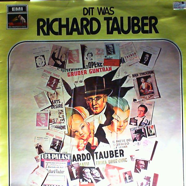 Tauber Richard — Leoncavallo, Puccini, Lehar, Mozart, Offenbach, Strauss - Dit Was Richard Tauber - De muziek uit de televisiefilm van Charles Castle