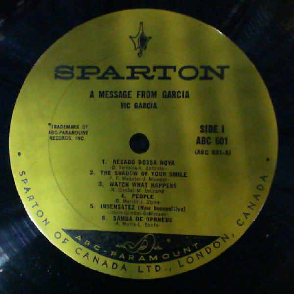 Garcia Vic — A message from Garcia
