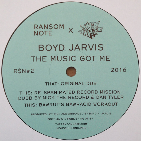 Boyd Jarvis — The Music Got Me