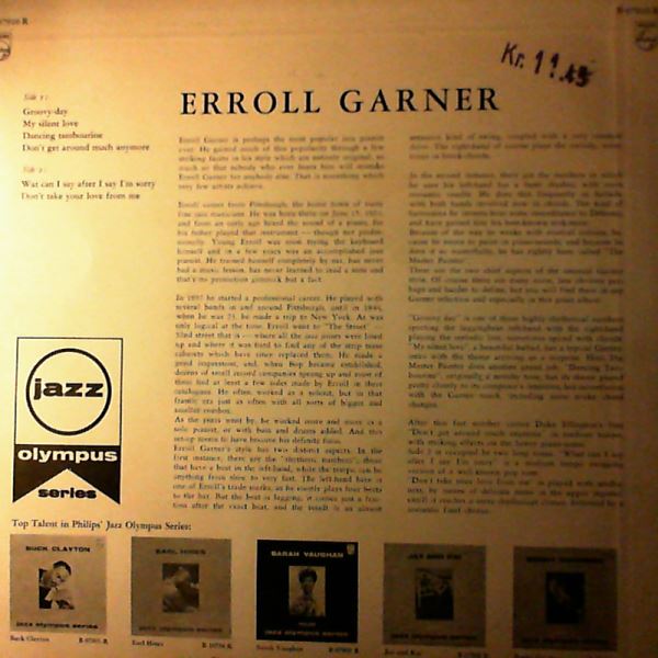 Garner Erroll — Jazz Olympus Series