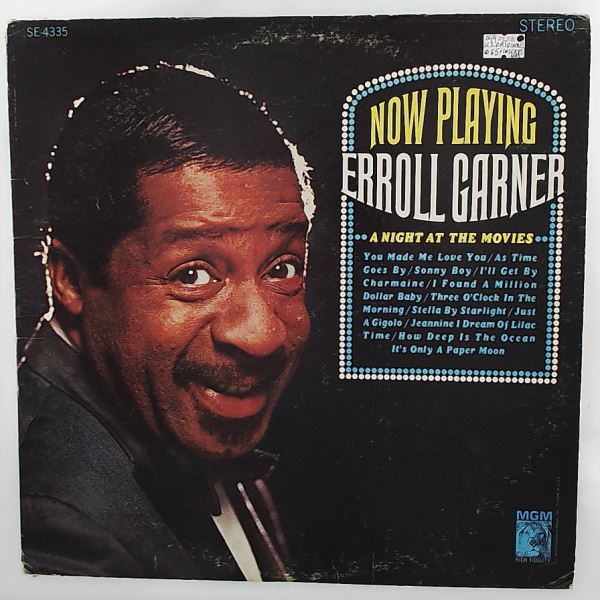 Garner Erroll — Now Playing: Garner Erroll - A Night At The Movies