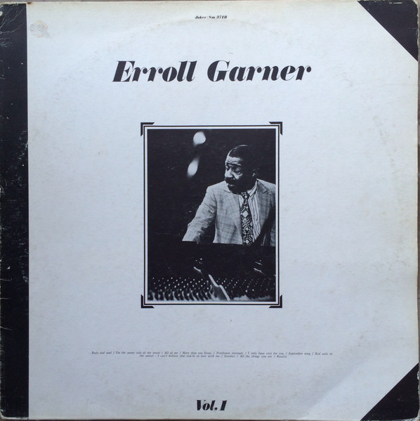 Garner Erroll — Vol. 1