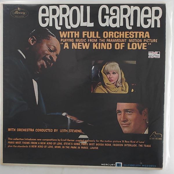 Garner Erroll with Full Orchestra — "A New Kind of Love". Original Motion Picture Soundtrack