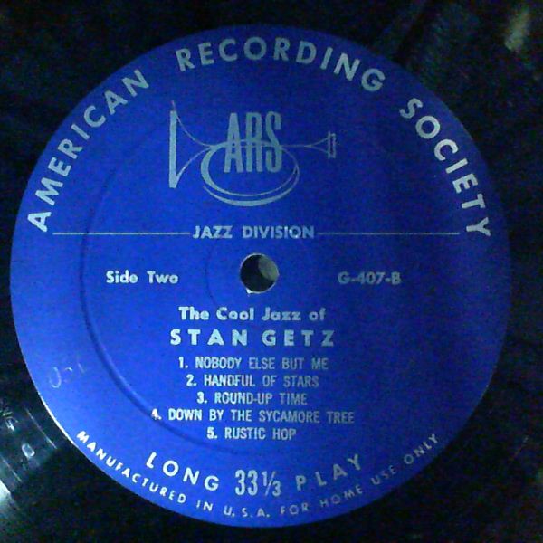 Getz Stan — Cool Jazz Of Getz Stan