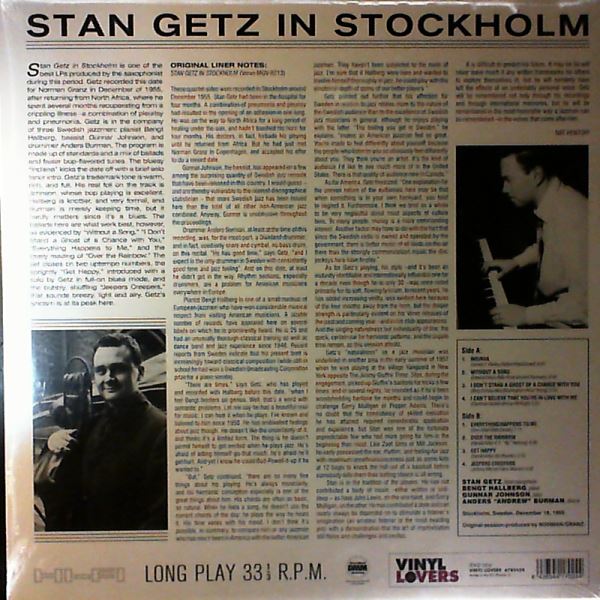 Getz Stan — In Stockholm