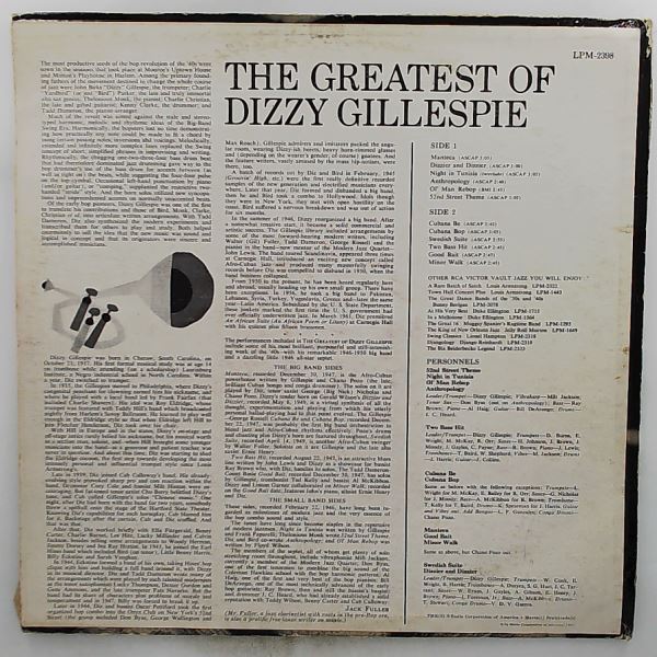 Gillespie Dizzy — Greatest Of Gillespie Dizzy
