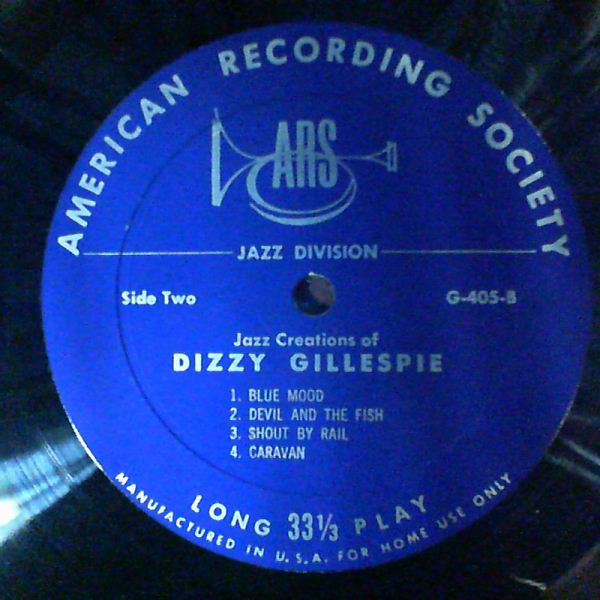 Gillespie Dizzy — Jazz Creations of Gillespie Dizzy
