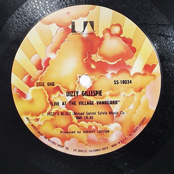 Gillespie Dizzy — Live At The Village Vanguard