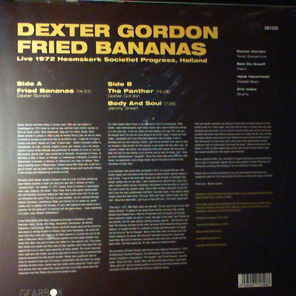 Gordon Dexter — Fried Bananas