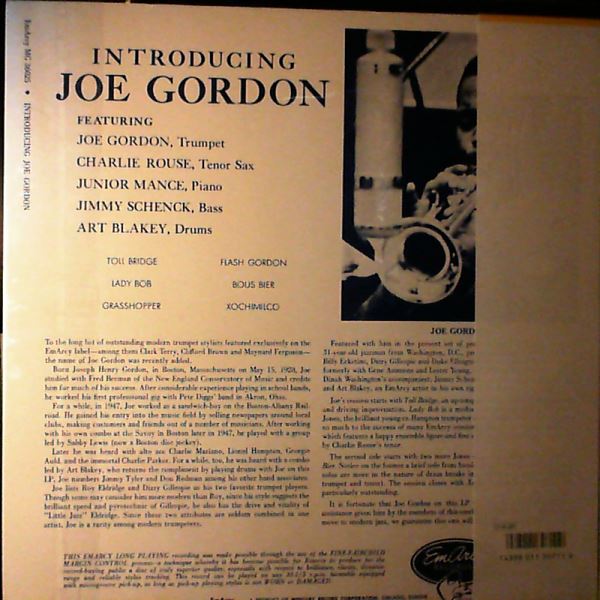 Joe Gordon — Introducing Joe Gordon