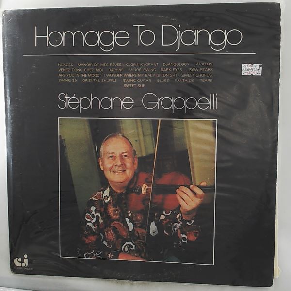 Grappelli Stephane — Homage To Django