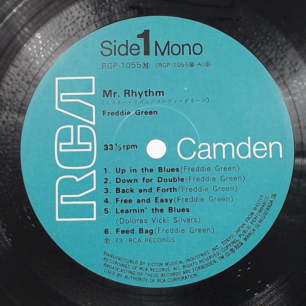 Green Freddie — Mr. Rhythm