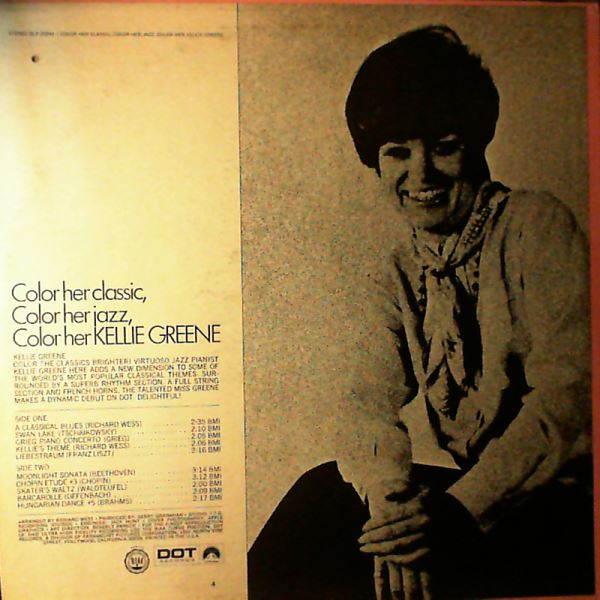 Greene Kellie — Color Her Classic, Color Her Jazz, Color Her Greene Kellie