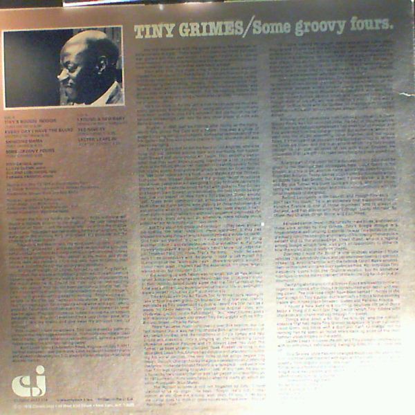 Grimes Tiny — Some groovy fours