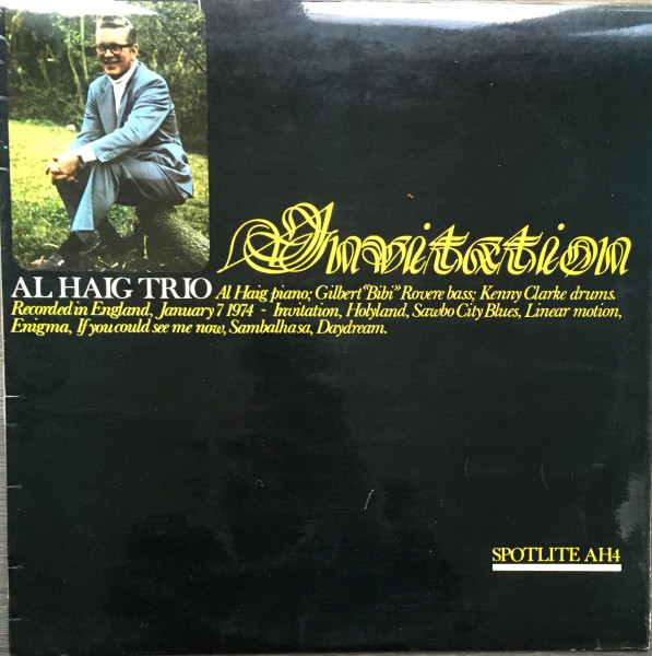 Haig Al Trio — Invitation