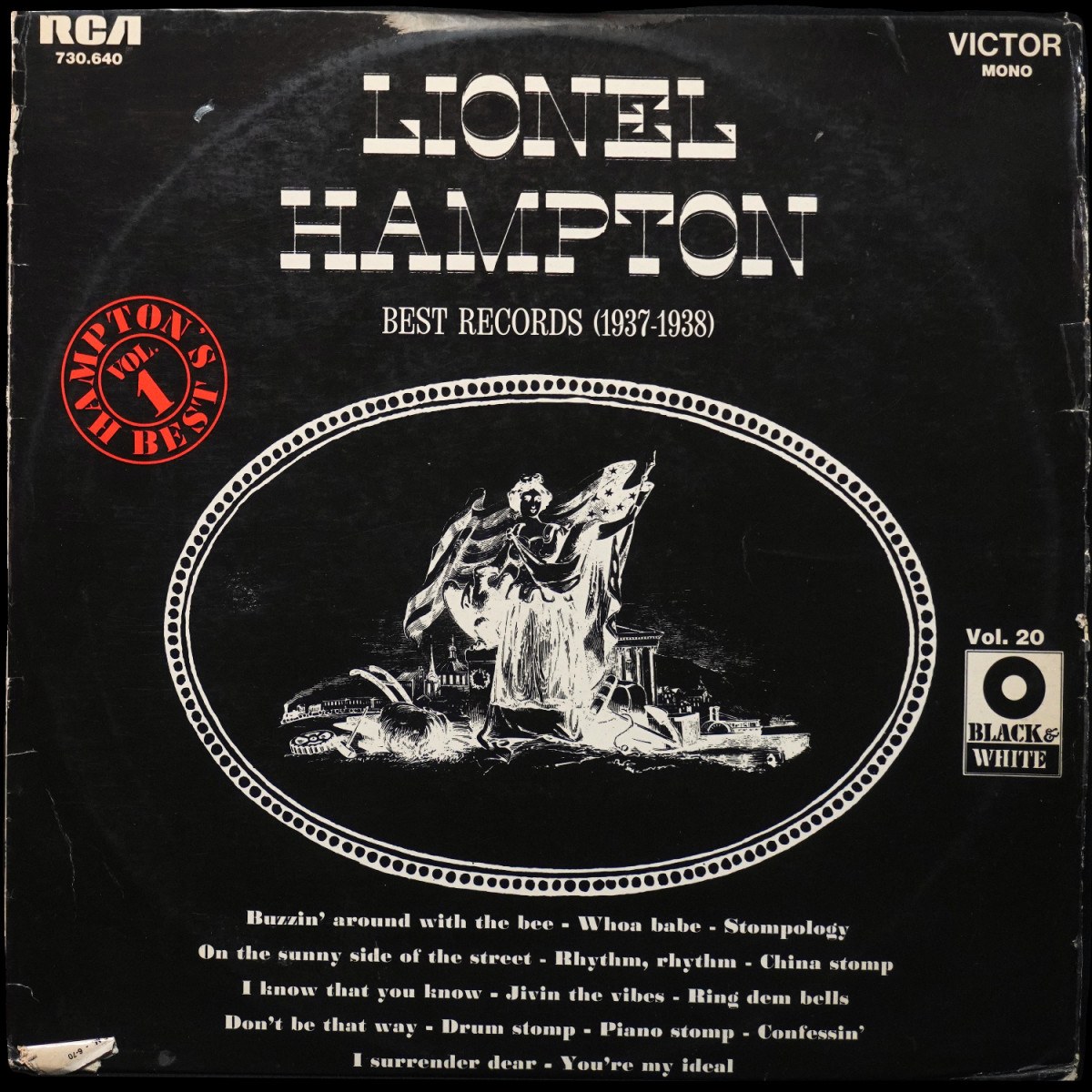 Lionel Hampton — Lionel Hampton's Best Records (1939-1940) (моно)
