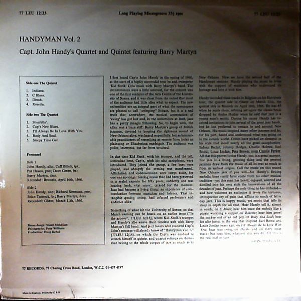 Handy John — Handyman Vol 2