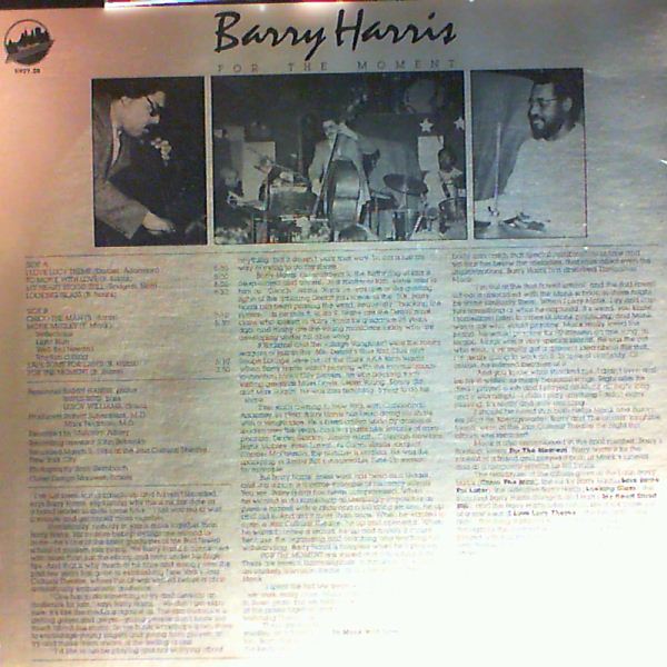 Harris Barry — For The Moment