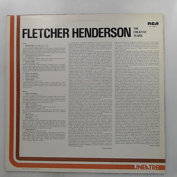 Henderson Fletcher — Creative Years