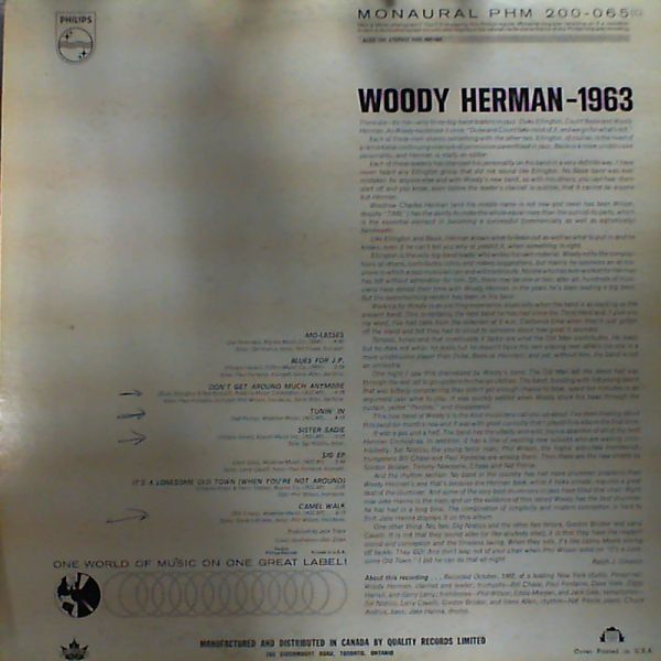 Herman Woody — 1963