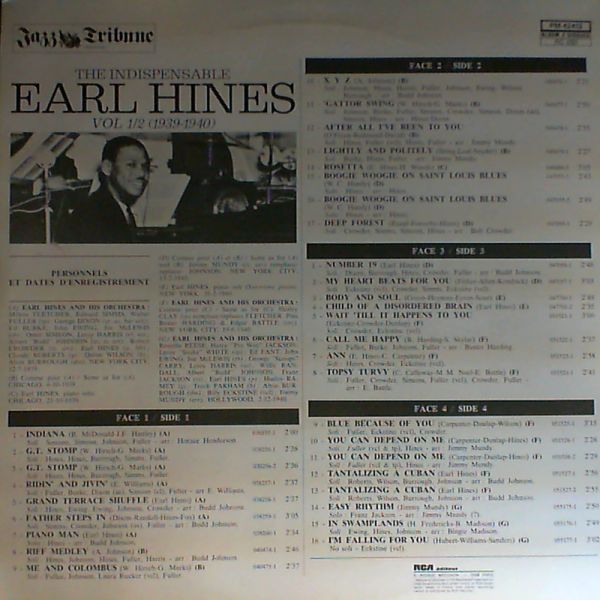 Hines Earl — Indispensable