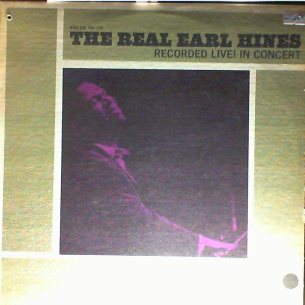 Hines Earl — Real Earl Hines - Live in concert