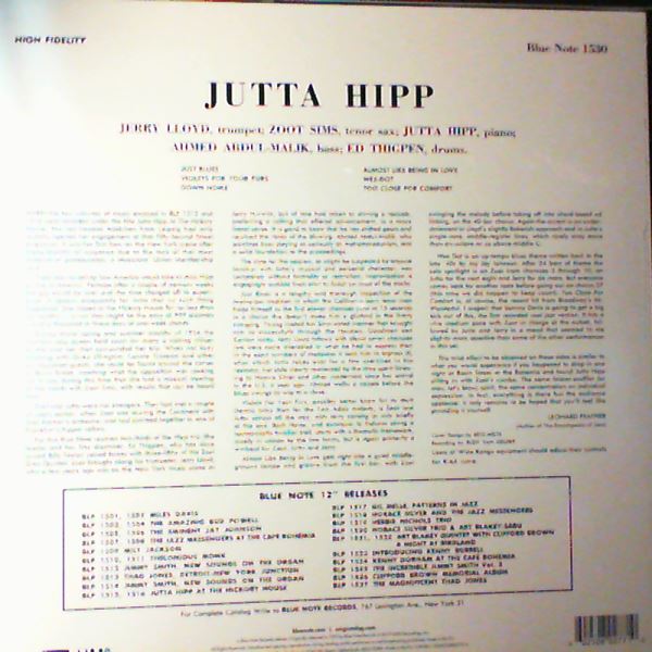 Hipp Jutta & Sims Zoot — Hipp Jutta & Sims Zoot