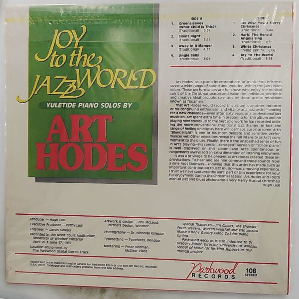 Hodes Art — Joy To The Jazz World (Christmas)