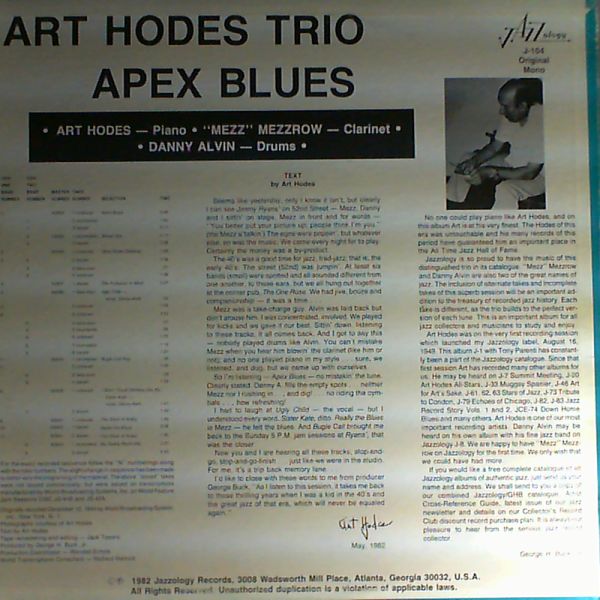 Hodes Art trio — Apex blues
