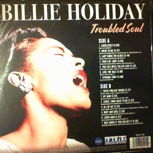 Billie Holiday — Troubled Soul