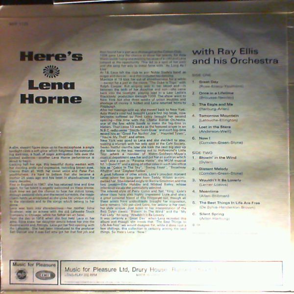 Horne Lena — Here