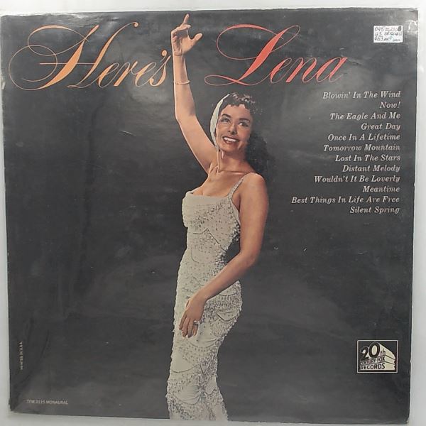 Horne Lena — Here's Lena Now!