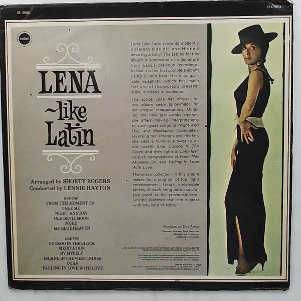 Horne Lena — Lena Like Latin