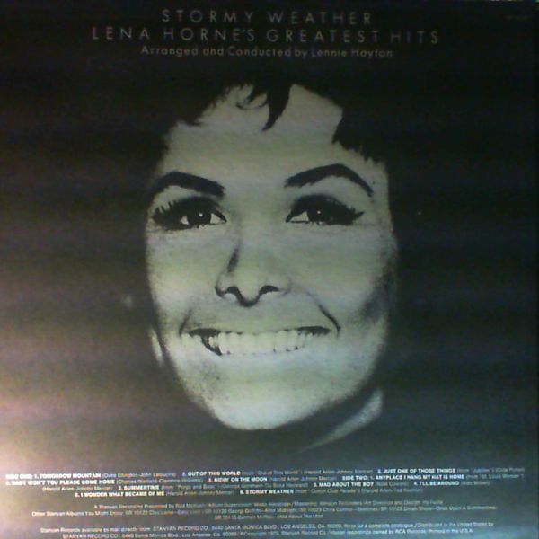Horne Lena — Stormy Weather- Lena`s Greatest Hits