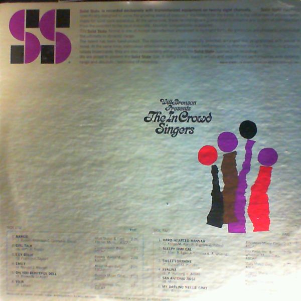 In Crowd Singers/Bronson Will — Will Bronson Presents The In Crowd Singers